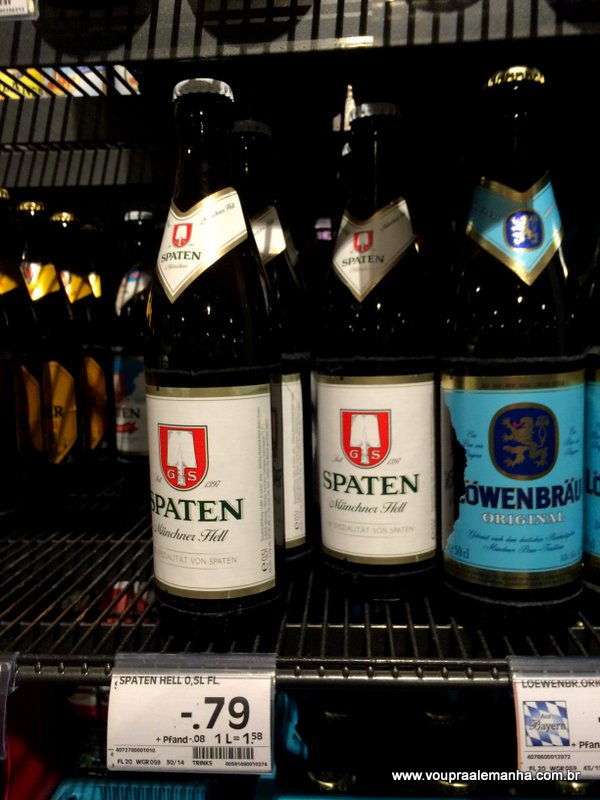 Spaten 500 ml: € 0,79