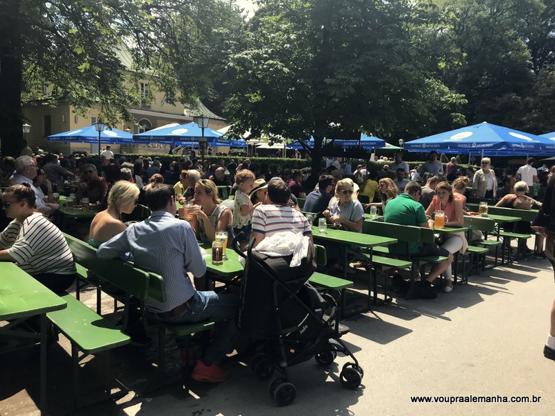 Biergarten em Munique: este é o do Jardim Inglês, com 7.000 lugares