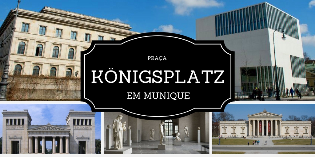 Praça Königsplatz em Munique