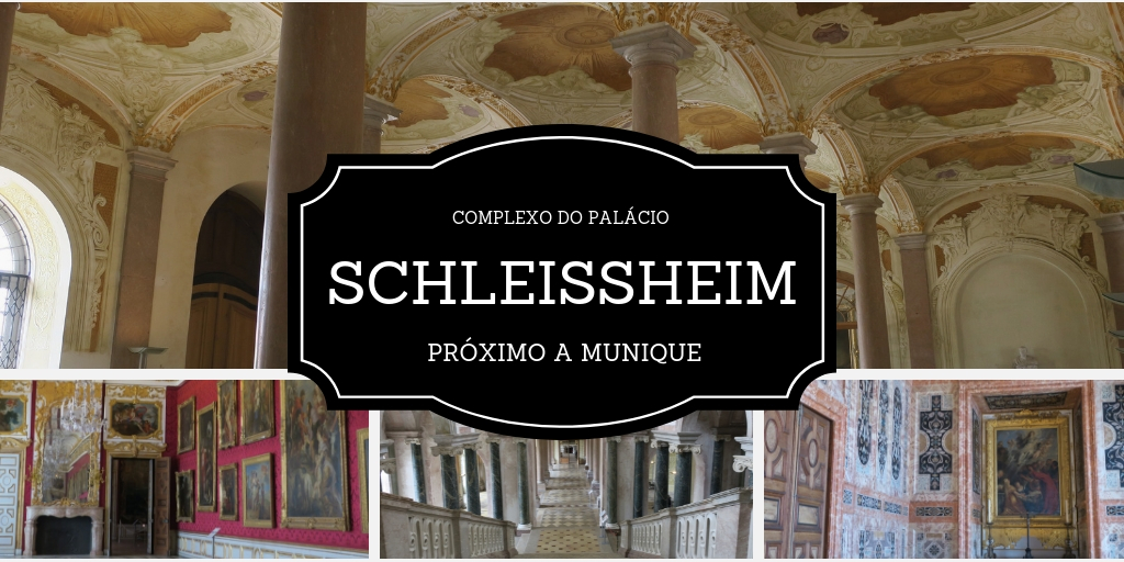 Palácio Schleissheim nos arredores de Munique