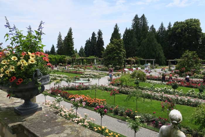 Ilha Mainau (Ilha das Flores), perto de Konstanz